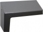 Preview: Fahrradbügel / Anlehnbügel QUADRUS Stahl, 80x20 mm