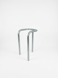 Preview: Säulen-Schutzbügel LUCERNA Ø 60 mm, zum Einbetonieren