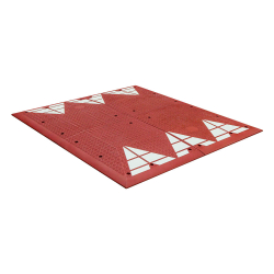 Berliner Kissen Rot – 2000 x 1800 x 65 mm