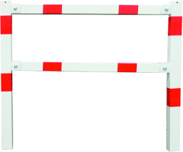 Wegesperre 70 x 70 mm, feststehend, Breite: 1000 mm