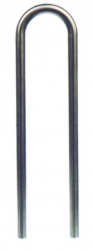 Universalbügel / Baumschutzbügel aus Stahl,  Ø 60 mm, ortsfest zum Einbetonieren