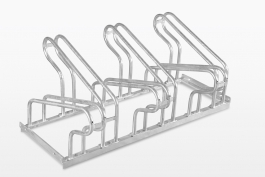 Fahrradständer -NILOS-, Radabstand 350 mm, doppelseitig, verschweisst