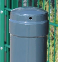 Stilpoller Ø 89 mm, mit gewölbter Scheibe, herausnehmbar
