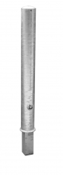 Stilpoller Ø 89 mm, mit gewölbter Scheibe, herausnehmbar