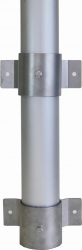 Wandhalterung Stahl | für Masten 60mm