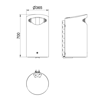 Abfallbehälter LYON