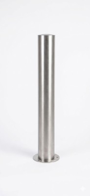 Edelstahlpfosten Ø 102 mm, diverse Varianten