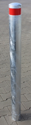 Stilpoller HAGEN aus Stahl Ø 108 mm, mit gewölbter Scheibe