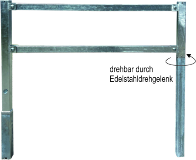 Wegesperre drehbar