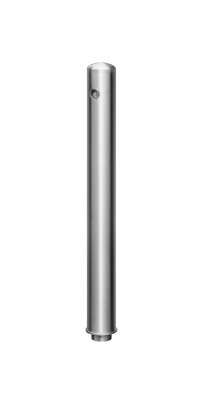 Sperrpfosten TWIST Ø 102 mm aus Edelstahl, herausnehmbar