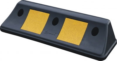 Radstop aus PVC, Länge: 500 mm