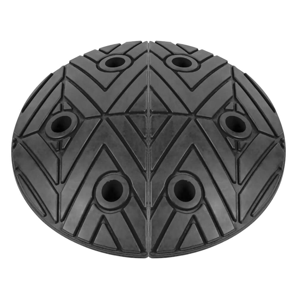 Tempo Stop Teller Ø 400 mm, 7,5 cm hoch, aus vulkanisiertem Gummi