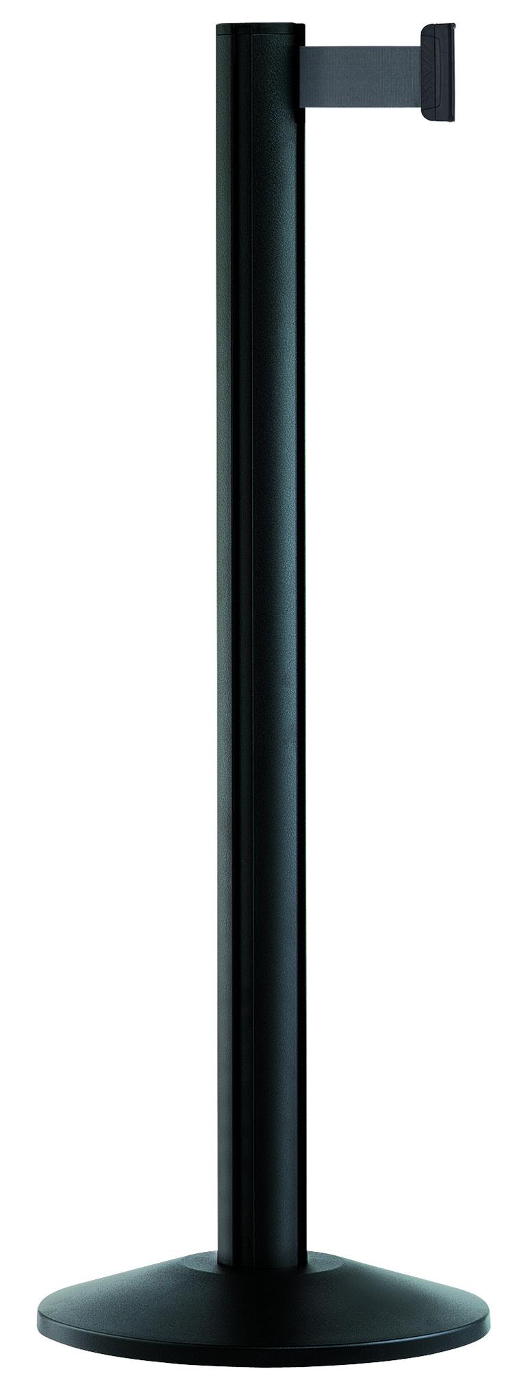 Gurtpfosten -BELTRAC EXTEND-, aus Aluminium, Gurtlänge 3,0 m, Gurthöhe: 10 cm
