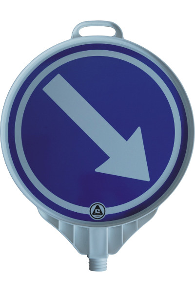 Hinweisschild Vorbeifahrt rechts 380 mm 