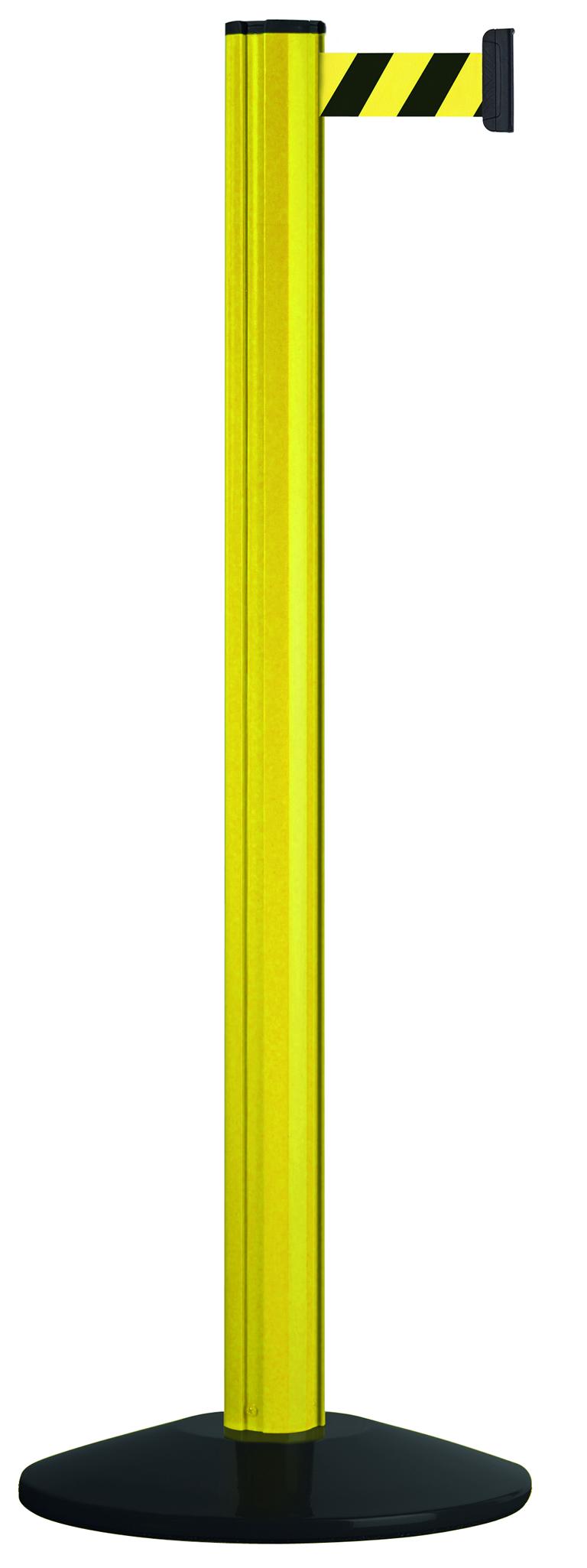 Gurtpfosten -BELTRAC EXTEND SAFETY-, aus Aluminium, Gurtlänge 3,7 m