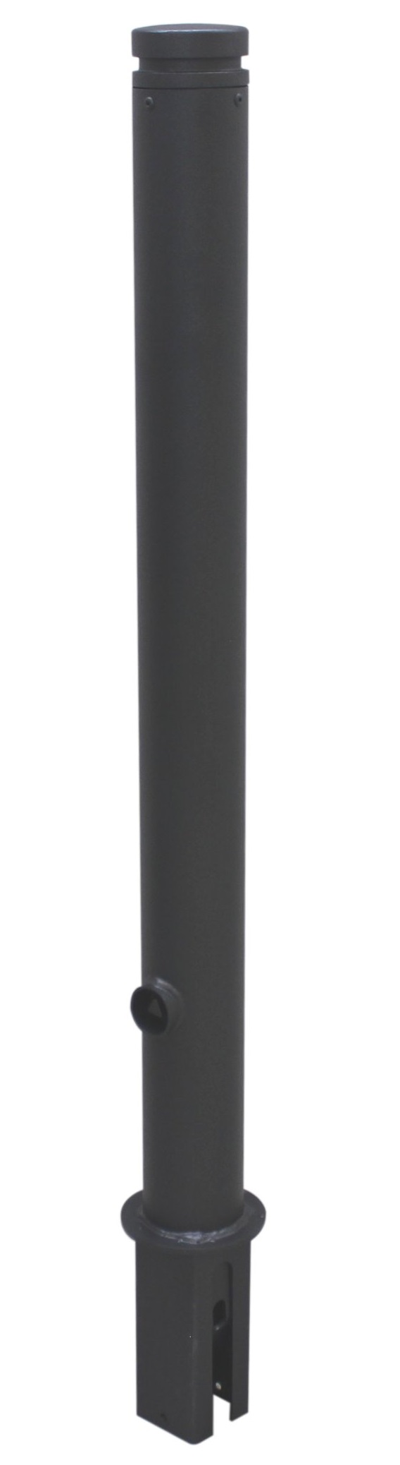 Stilpoller Ø 102 mm, mit Alukopf + Ziernut, herausnehmbar