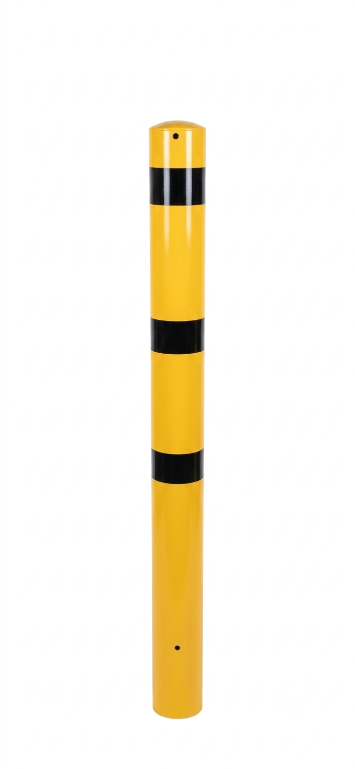 Rammschutzpoller BUMPER Ø 152 mm, zum Einbetonieren, Länge: 2,0 m