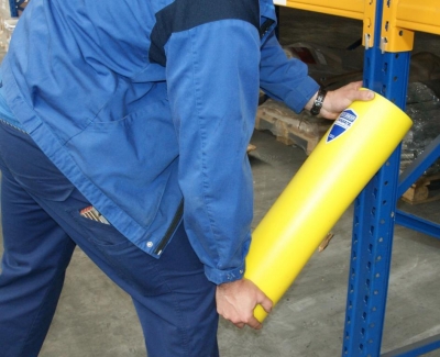 Regalanfahrschutz RACK ARMOUR M, für Stützenbreite 88 bis 100 mm, Länge: 600 mm