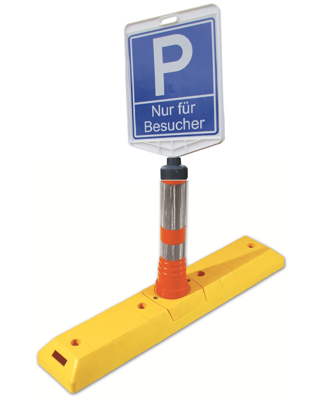 Parkschwelle/Leitschwelle 1000 mm mit Flexipfosten 465 mm