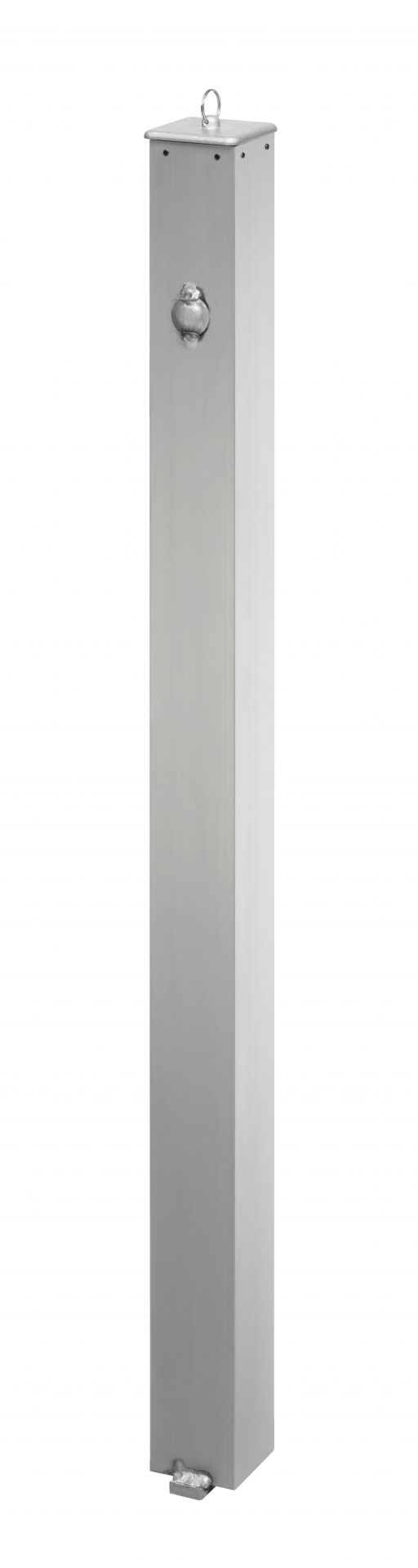 Edelstahlpfosten Ø 70x70 mm versenkbar