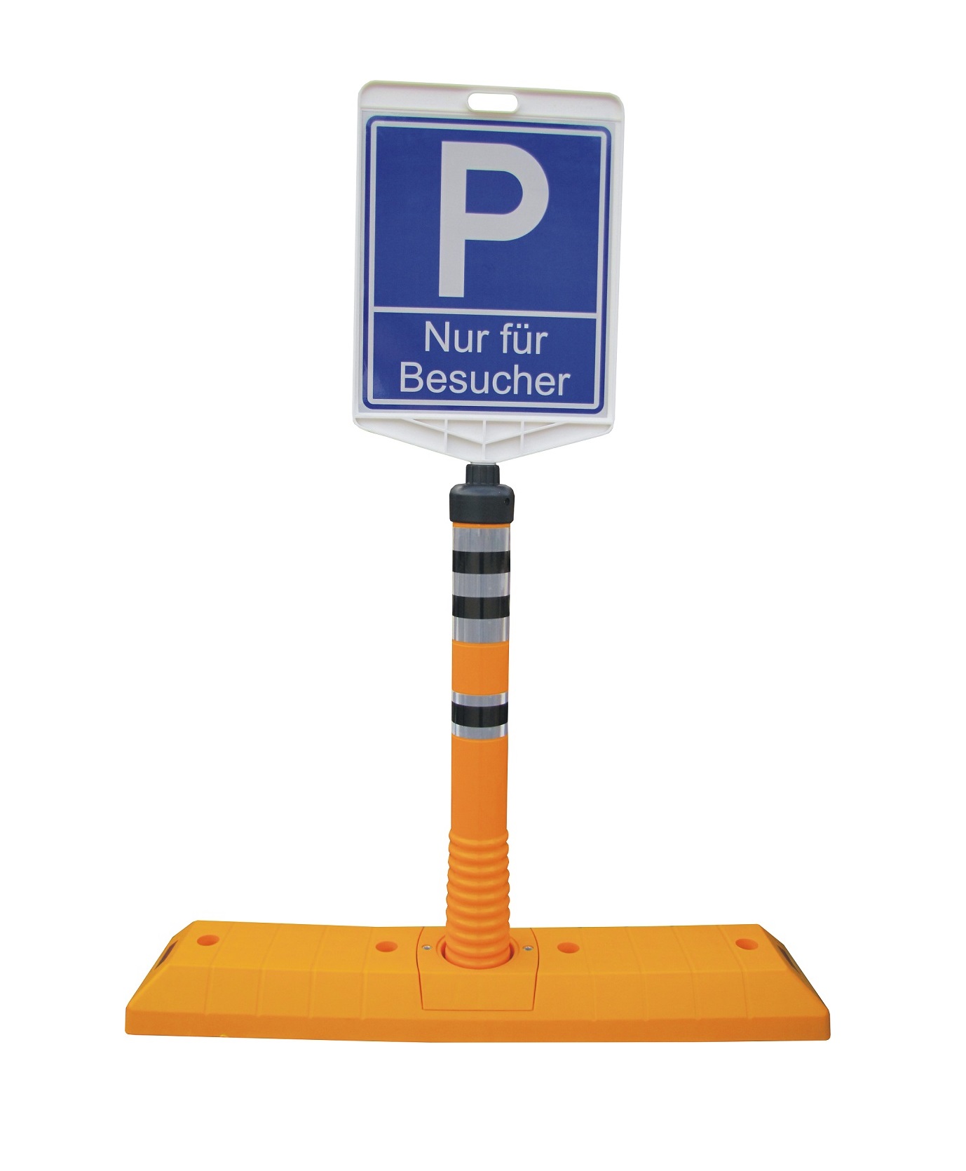 Schild Parkplatz nur für Besucher, 350 x 410 mm