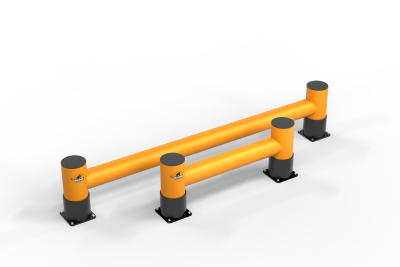 Regalendschutz Einzelplanke Ø 180 mm, Länge: 1200-2500 mm