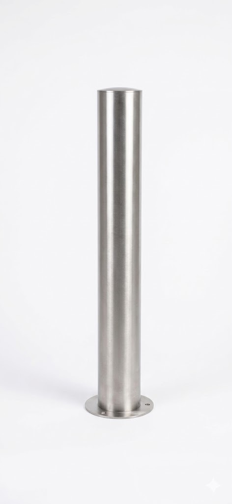 Edelstahlpfosten Ø 102 mm mit diversen Varianten