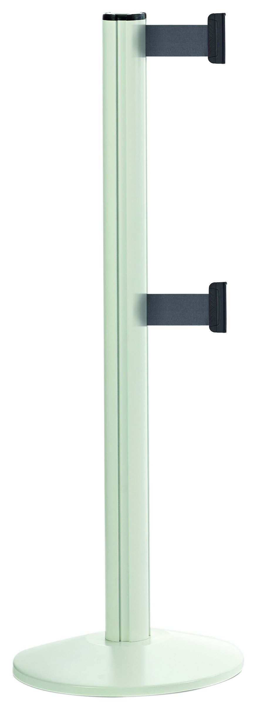 Gurtpfosten -BELTRAC EXTEND DOUBLE-, aus Aluminium, Gurtlänge 2 x 3,7 m